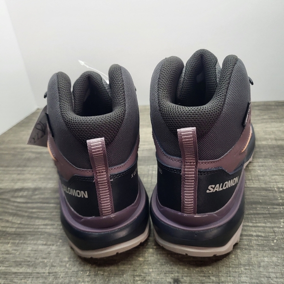 Salomon Women\'s X Ultra 360 Mid CSWP W Hiking Boots Size 11 Plum 474500 NEW